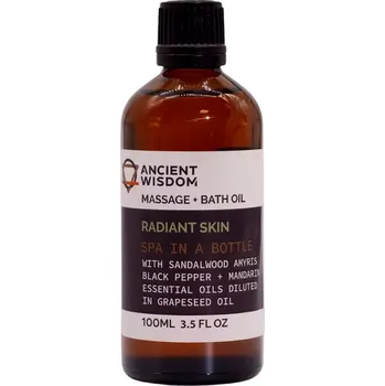 Koupelový olej AW Aromatics Koupelový a masážní olej Zářivá Pleť - Objem: 50 ml
