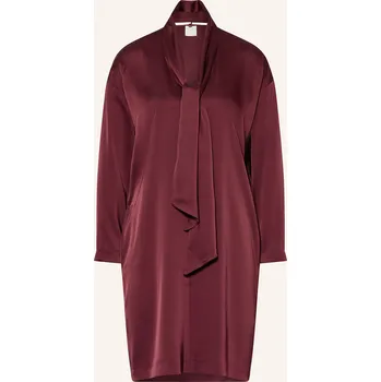 Dámské šaty Marella Dámské Saténové Šaty S Odnímatelnou Vázačkou, tmavě...