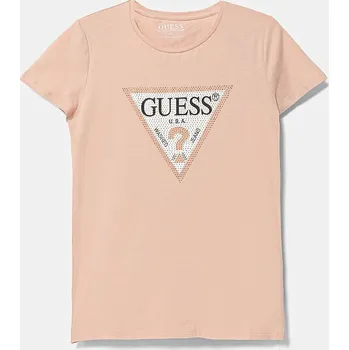 Oblečení a móda Dětské tričko Guess J2YI51.K6YW1.PPYA růžová 38X, vel. 122-125