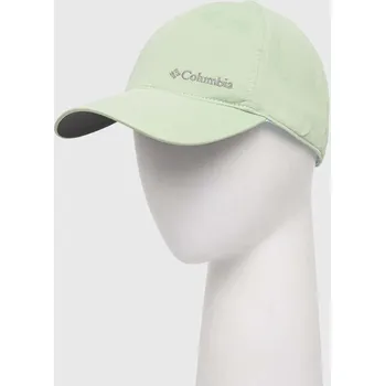 Kšiltovka Kšiltovka Columbia Coolhead II zelená barva, hladká, 1840001 70X, vel. ONE SIZE