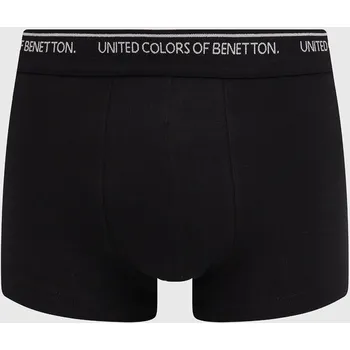 Boxerky Boxerky United Colors of Benetton pánské, černá barva 3OP82X077.100 99X, vel. S