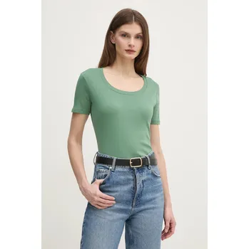 Pánské tričko Bavlněné tričko United Colors of Benetton černá barva, 3GA2D1066 97B, vel. M