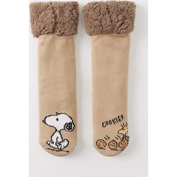 Dámské ponožky Ponožky women'secret HOME SOCKS dámské, béžová barva, 3618722 12X, vel. ONE SIZE