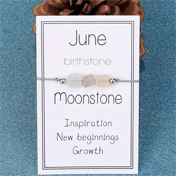 Náramek IZMAEL Náramek s měsíčním kamenem Červen/Měsíční kámen KP38765