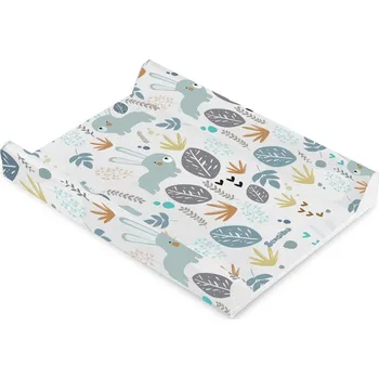 Přebalovací podložka SENSILLO PŘEBALOVACÍ PULT Vzor: LES - ZAJÍC PLATINA