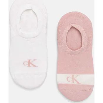 Dámské oblečení Ponožky Calvin Klein Jeans 2-pack 701230601.NOS růžová 30A, vel. 35/38