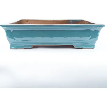 Květináč Miska 42 x 33 x 11 cm barva modrá