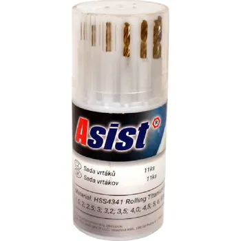 Vrták Asist Sada HSS vrtáků 11ks ASIST