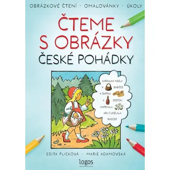 Pohádka Čteme s obrázky: České pohádky - Edita Plicková, Marie Adamovská (2023, brožovaná)
