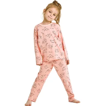 Dívčí pyžamo Dívčí pyžamo TARO MANDY 3490-3491 růžová 128 0