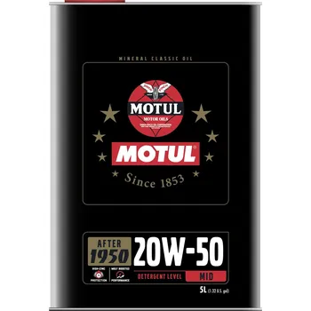 Motorový olej Motul Classic Oil 20W-50 5L