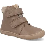 Barefoot dětské zimní boty Protetika - Beka latte hnědé Velikost: 30