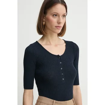 Dámský svetr Vlněný svetr Herskind Agnes 5433825 námořnická modř 59X, vel. M