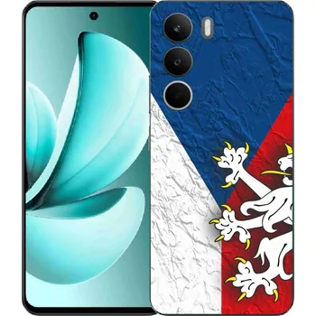 Vlajka Gelový kryt mmCase na Realme C71 - česká vlajka 1