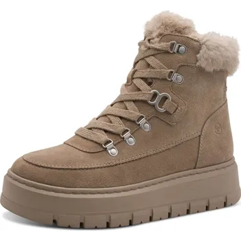 Dámské kozačky Tamaris Dámská kotníková obuv TAMARIS 26291-45-375 béžová W5 36