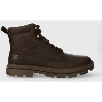 Pánská obuv Semišové boty CAT Footwear PRACTITIONER MID P725843 hnědá 88X, EUR 44