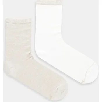 Pánské ponožky Ponožky BOSS 2-pack dámské, béžová barva, 50534668 01X, vel. 35-38