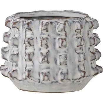 Květináč Květináč Bloomingville Brena 11,5 x 8,5 cm 82057684 bílá 00X