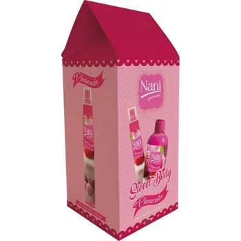 Sprchový gel Dárkový set Vánoce - Cheesecake Sprchový gel 250ml + Body mist 75ml