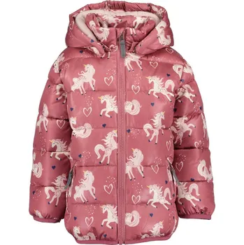 Dívčí zimní bunda s jednorožci Blue Seven 795697 (795697)