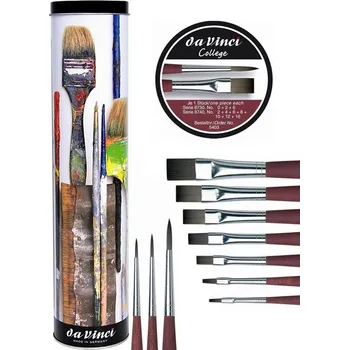 Umělecký štětec Dárková sada štětců da Vinci College