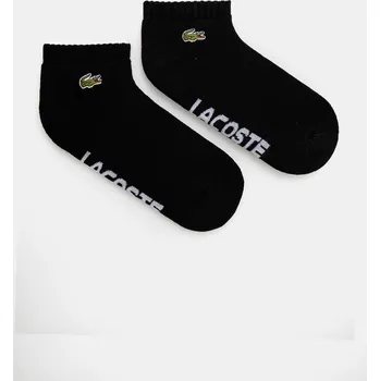 Pánské ponožky Ponožky Lacoste 2-pack černá barva, RA2653 99X, vel. 39/42
