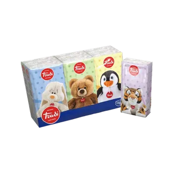 Papírový kapesník Clean Paper Kapesníky Trudi 4-vrstvé s potiskem, folie 6 ks