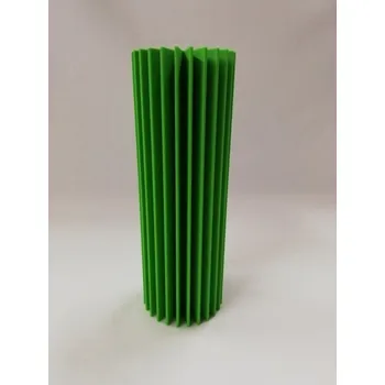 Váza Vázička tvar 4-výtisk 3D- 15 cm Barva: Zelená