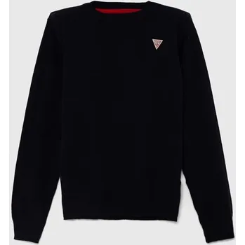 Dívčí svetr Dětský svetr Guess tmavomodrá barva, lehký, N0YR04 Z2VV0 N0YR04.Z2VV0.9BYH 59X, vel. 96-104