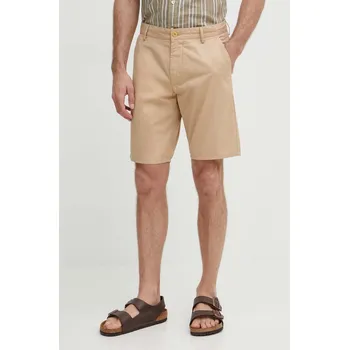 Pánská móda Bavlněné šortky Gant 205074 béžová 80X, vel. 33