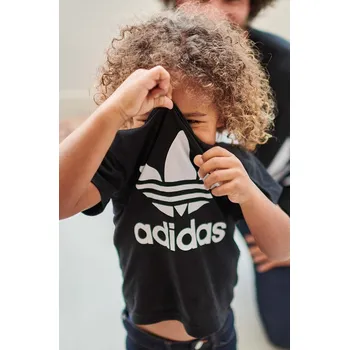 Chlapecké tričko adidas Originals - Dětské tričko 62-104 cm DV2829 černá 99X, vel. 80