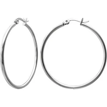 Náušnice Prosperk Náušnice kruhy ocelové 10cm S2349
