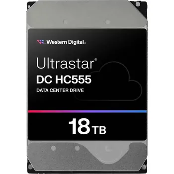 WD Ultrastar DC HC555/18TB/HDD/3.5"/SATA/7200 RPM/5R
