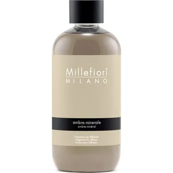 Svíčka Millefiori Milano Ambra Minerale náplň pro aroma difuzér 250 ml