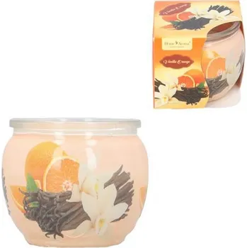 Svíčka Svíčka vonná dekorativní Vanilla & Orange 70g
