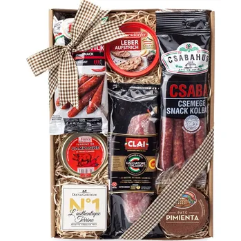 Dárkový potravinový koš Beershop Dárkový balíček masožravec 2902