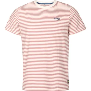 Pánská móda Pánské bavlněné triko NAX CESEF růžová XXL