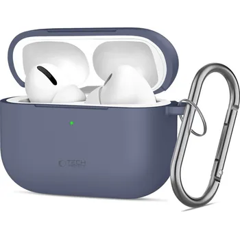 Příslušenství pro sluchátka KRYT TECH-PROTECT SILICONE HOOK APPLE AIRPODS PRO 3 BABY BLUE