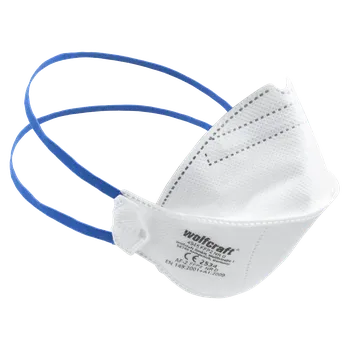 Chránič sluchu Wolfcraft Skládací respirátory FFP2 2 ks 4945000