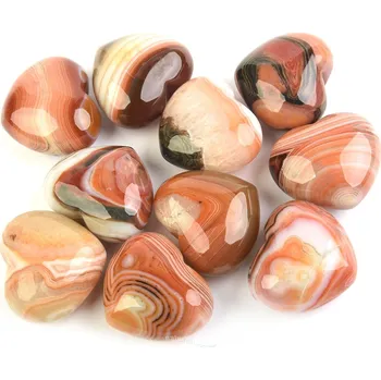 Přírodní kámen Achát sardonyx srdce