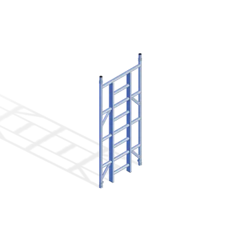 rám kola Rám Klasiko 0,85x2 m se žebříkem - Žebříkový rám s 4 příčkami