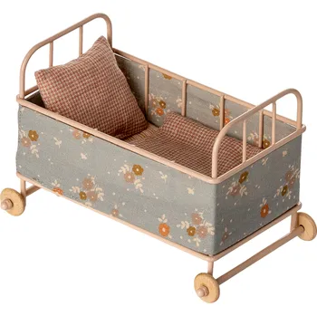 Dětská postýlka MAILEG Kovová kolébka - Powder S25