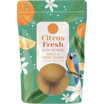Elysium Spa šumivá bomba do koupele Citrus Fresh 3x50g