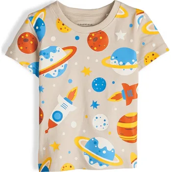 Chlapecké oblečení GATE Bavleněné tričko s potiskem 6Y 425-0470/12