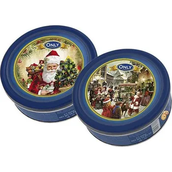 Only Máslové sušenky Christmas box - Mikuláš 454g