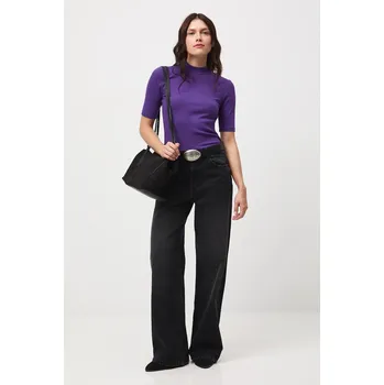 Dámské tričko Tričko Medicine dámské, fialová barva, s pologolfem RW24.TSD042 49X, vel. L