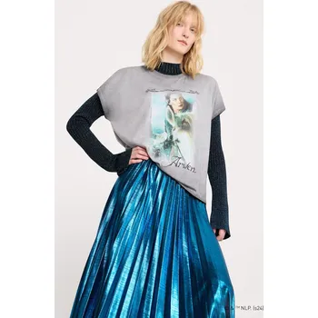 Bavlněné tričko Medicine šedá barva RW24.TSDA80 90X, vel. M