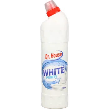 WC čistič Dr. House wc čistič White purity 750 ml