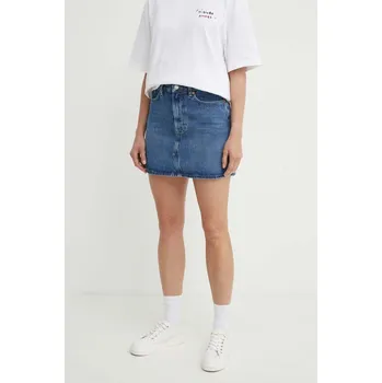 Dámská sukně Džínová sukně Samsoe Samsoe SASHELLY F24200020 modrá 55J, vel. XS
