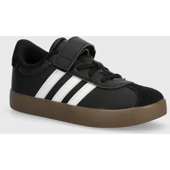 Chlapecké tenisky Dětské sneakers boty adidas VL COURT 3.0 EL C černá barva ID9154 99X, EUR 33.5